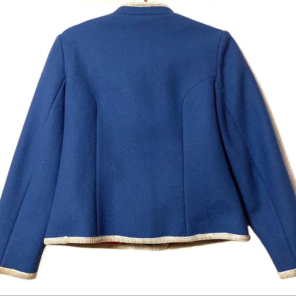Boos Vintage Austrian 100% Wool Jacket Size 40 - image 8